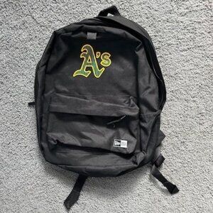 NWOT Oakland A's Small Backpack by New Era - Never Used